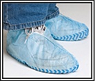 Blue Shoe Covers
