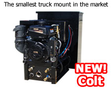 Panther 15 truckmount carpet cleaning machines