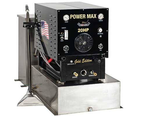 Power Max Gold 20HP Truck Mounted Carpet Cleaning Machine