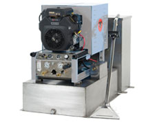 Panther efi truckmount carpet cleaning machines